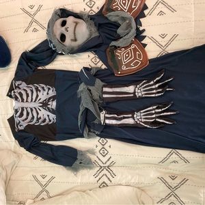 Kids grim reaper costume.